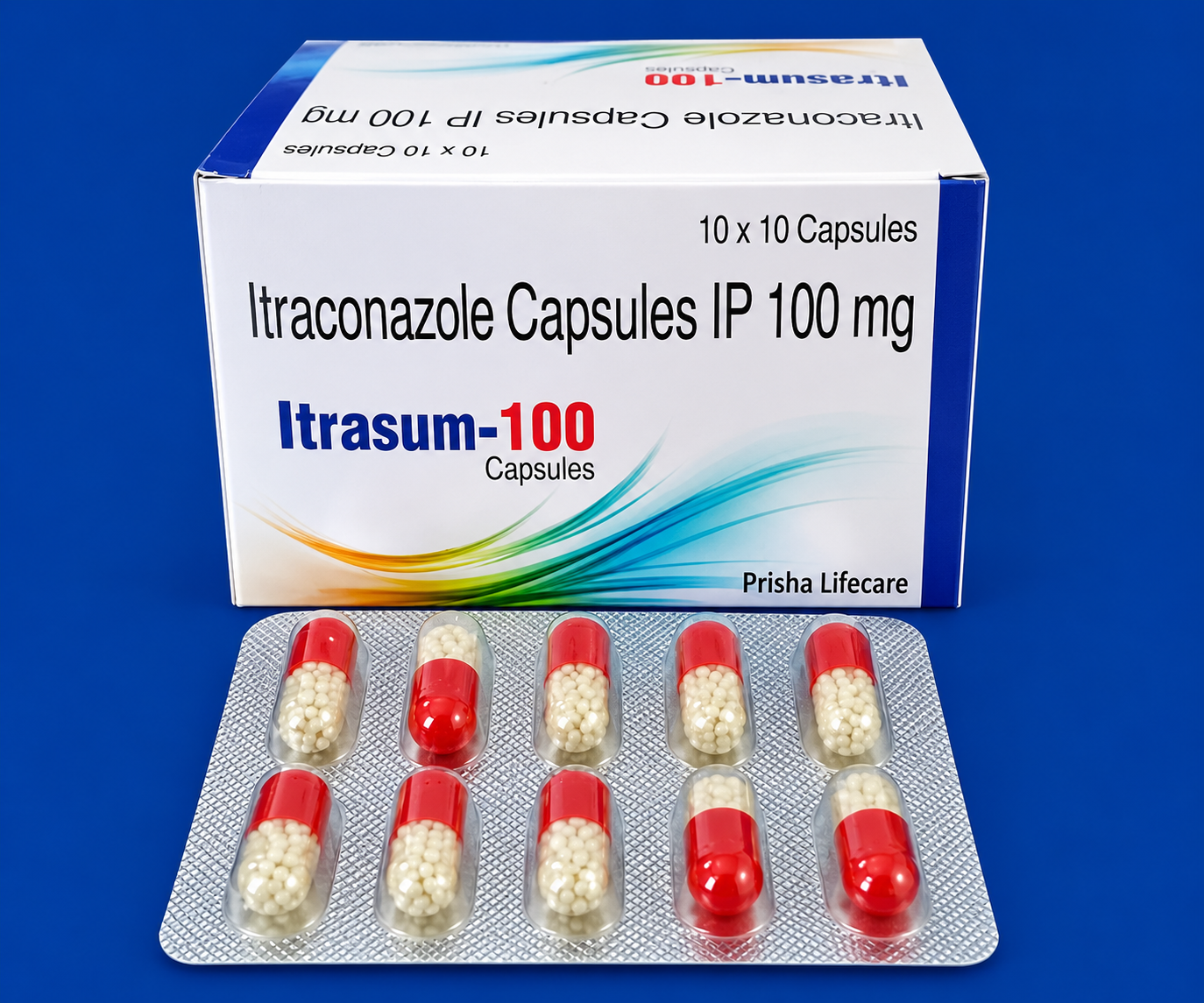 Itraconazole Capsules IP 100 mg